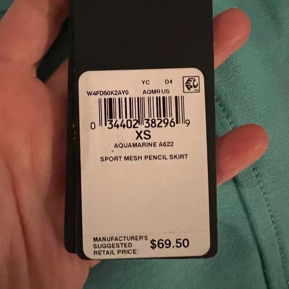 Guess Sport Mesh Pencil Skirt size XS NWT - Picture 6 of 6